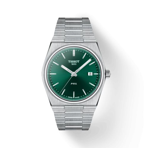 Tissot PRX Quartz Stainless Steel / Green